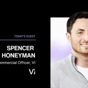 Unscripted podcast banner featuring Spencer Honeyman of Vi